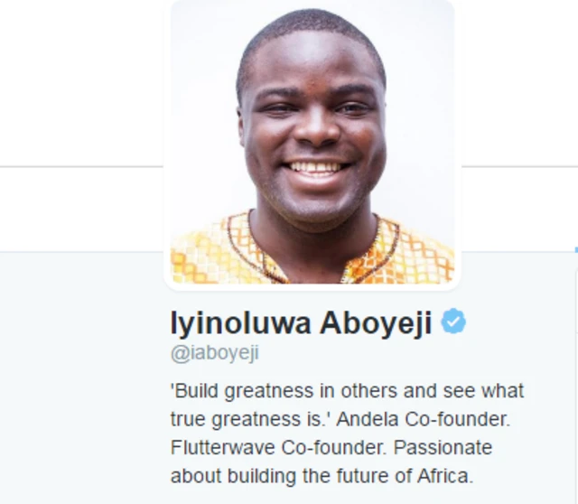 Iyinoluwa ‘E’ Aboyeji has left Andela