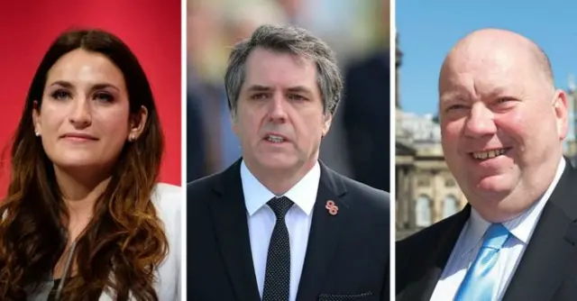 Luciana Berger, Steve Rotheram and Joe Anderson are on the shortlist