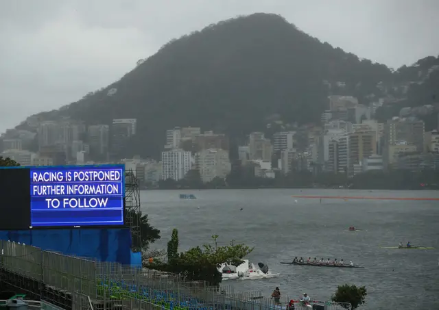 Rowing postponed at Lagoa