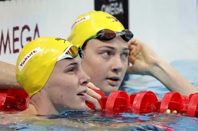 Bronte and Cate Campbell