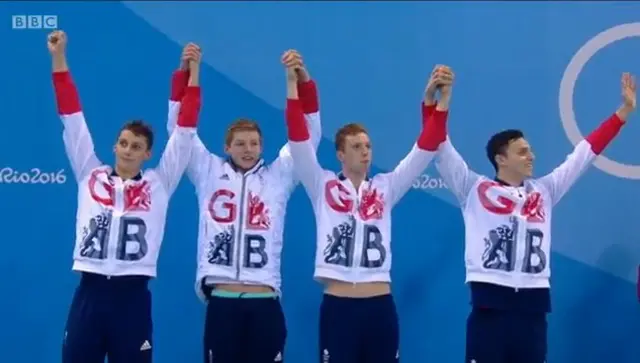 Relay team of GB