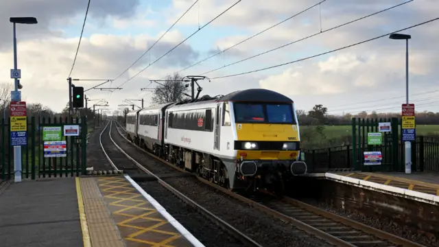 Abellio Greater Anglia train in station