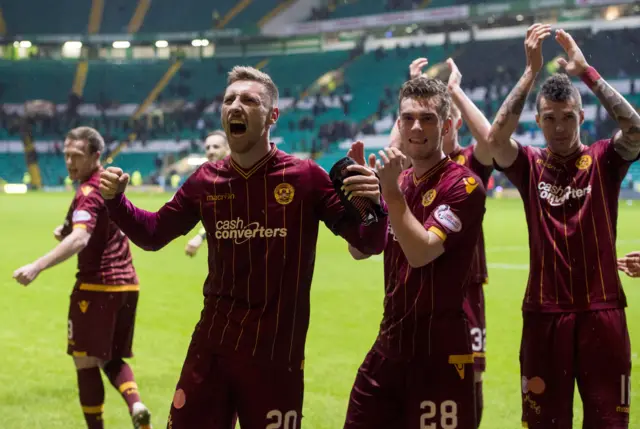 Motherwell celebrate