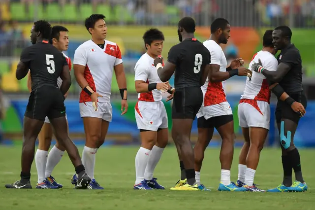 Kenya had impressed with a win in Singapore on the World Seven’s series.