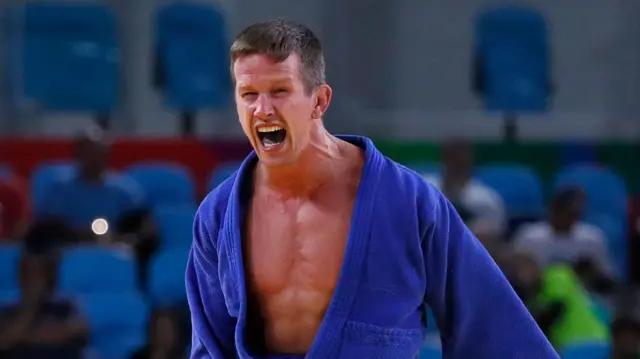 Belgium judoka Dirk van Tichelt