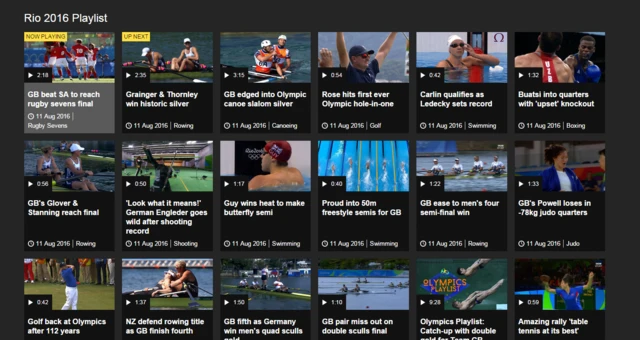 video highlights on BBC