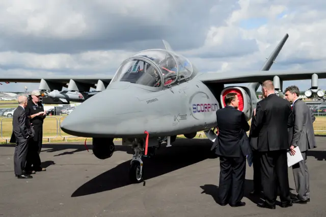 Textron Scorpion jet fighters