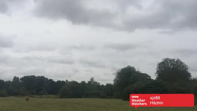 Cloud over Hitchin field