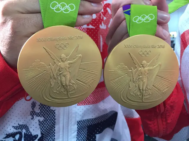 GB's gold medals