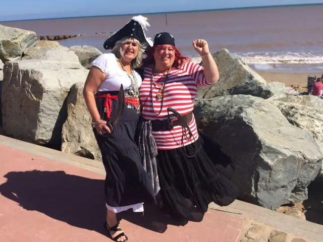 Red Betty and Buccaneer Bess