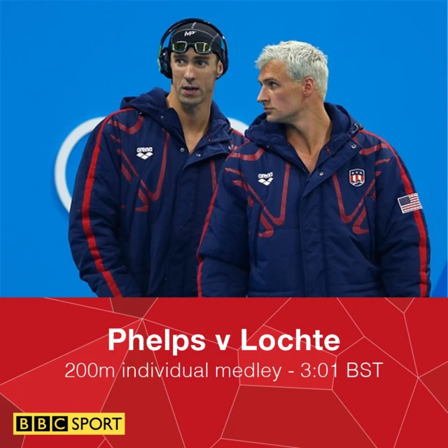 Phelps v Lochte