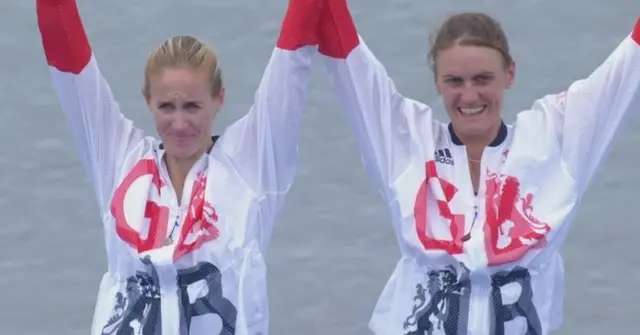 Helen Glover and Heather Stanning