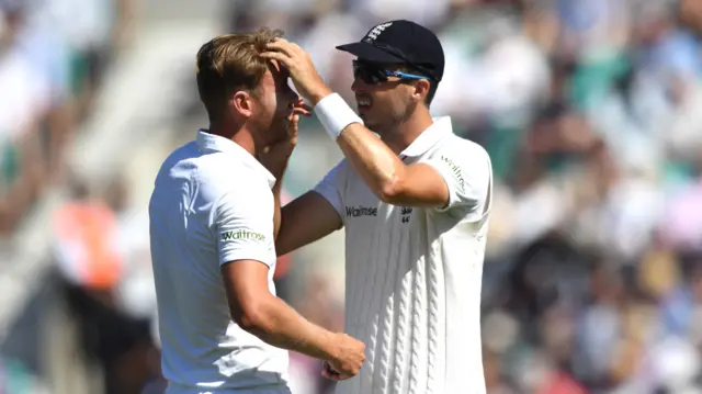 Stuart Broad of England