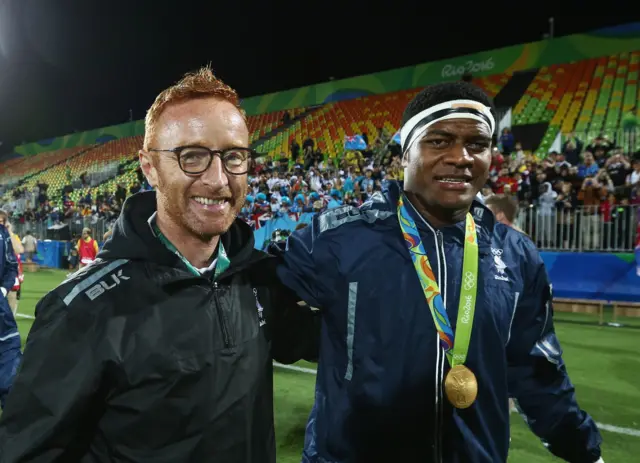 ben Ryan and Ro Dakuwaqa