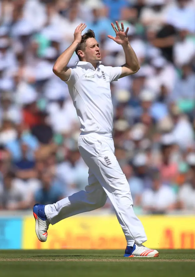 Chris Woakes of England