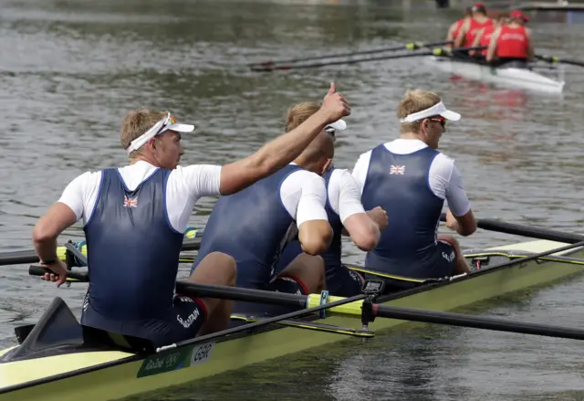 Great Britain's men's four