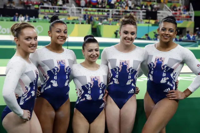 British gymnastic team