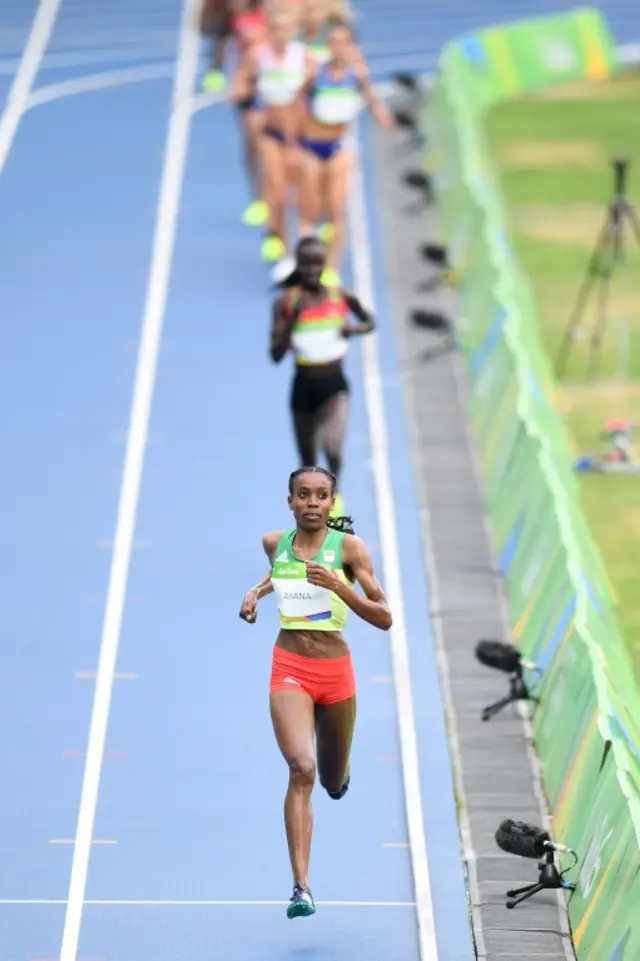 Ethiopia's Almaz Ayana l