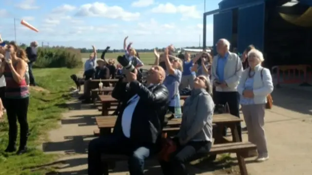 Crowd at Ellough Airfield