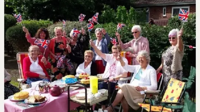 Adam Peaty's grandma and her friends