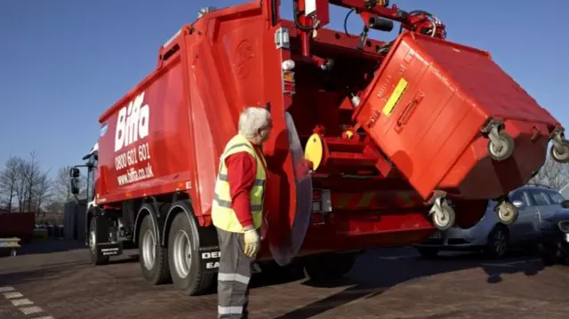 Biffa recycling lorry