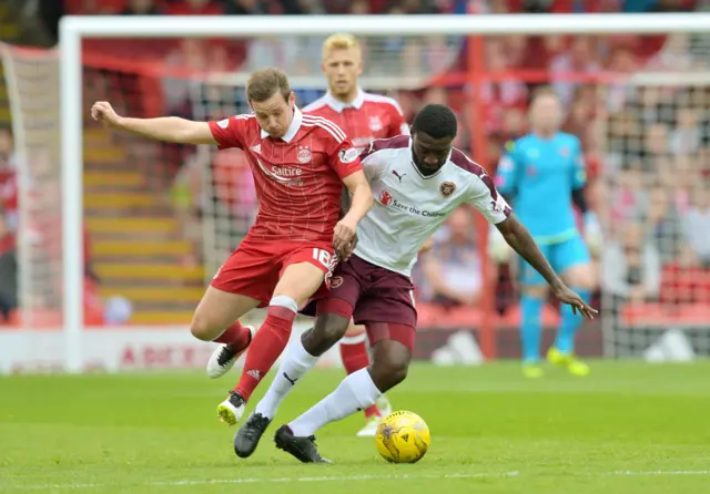 Peter Pawlett (left) and Prince Buaben