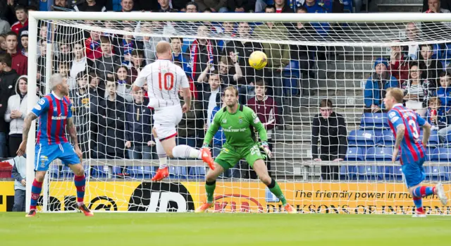 Liam Boyce heads County in front