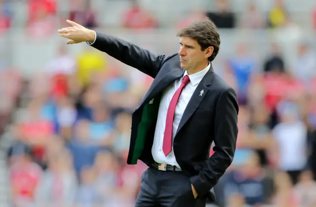 Middlesbrough Manager Aitor Karanka