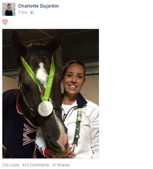 Charlotte Dujardin and Valegro