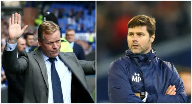 Ronald Koeman and Mauricio Pochettino