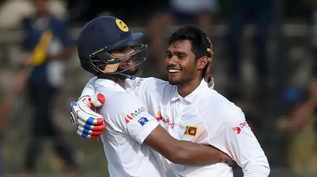 Dinesh Chandimal and Dhananjaya de Silva