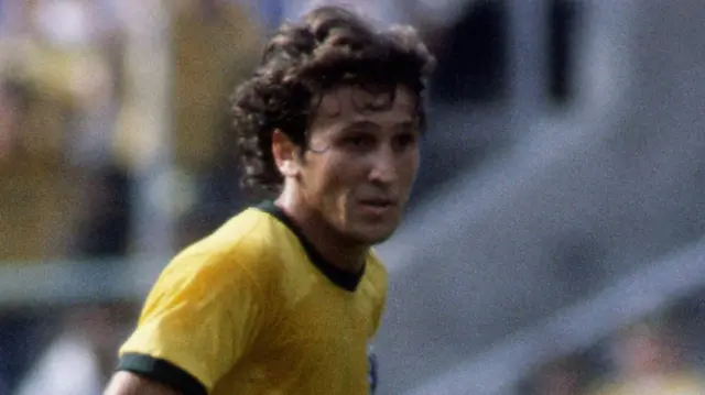 Brazil legend Zico