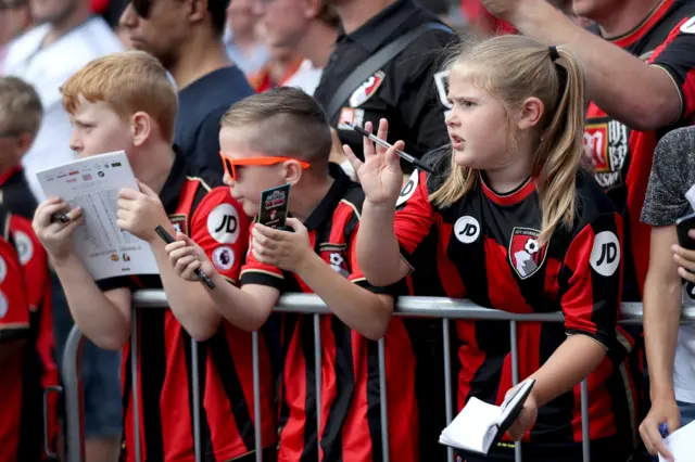 Bournemouth fans