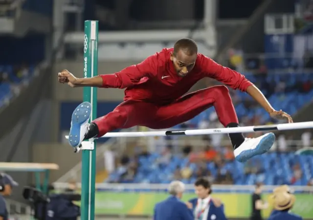 Mutaz Essa Barshim of Qatar