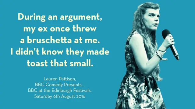 Lauren Pattison joke