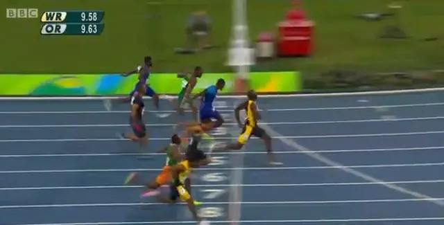 Bolt wins