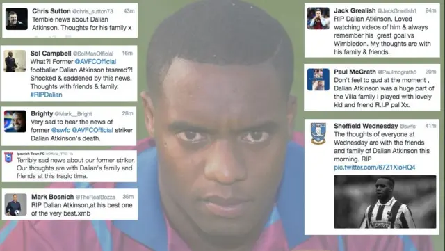 Dalian Atkinson tributes