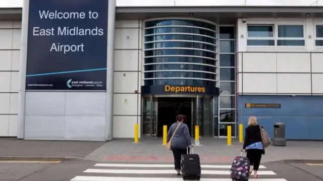 East Midlands Airport terminal building