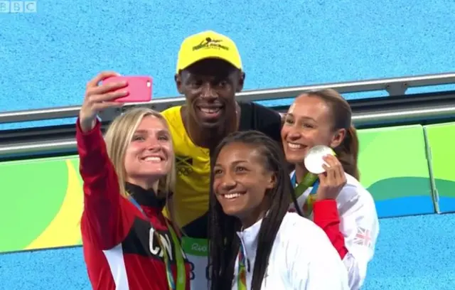 Bolt and heptathletes