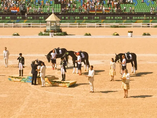 Medal ceremony