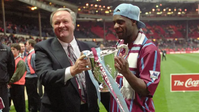 Ron Atkinson and Dalian Atkinson