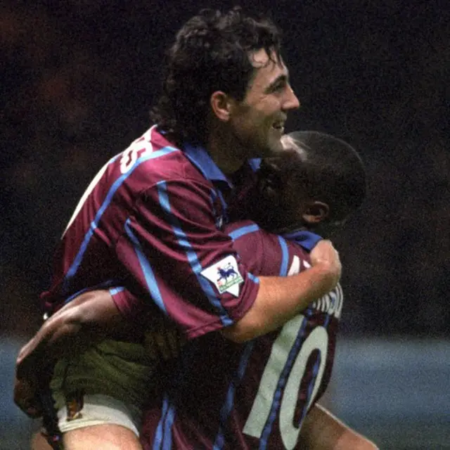 Dean Saunders and Dalian Atkinson