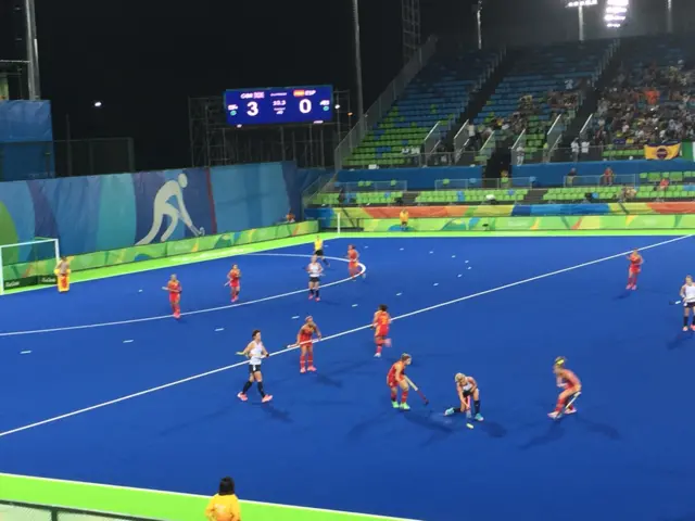 Team GB v Spain hockey