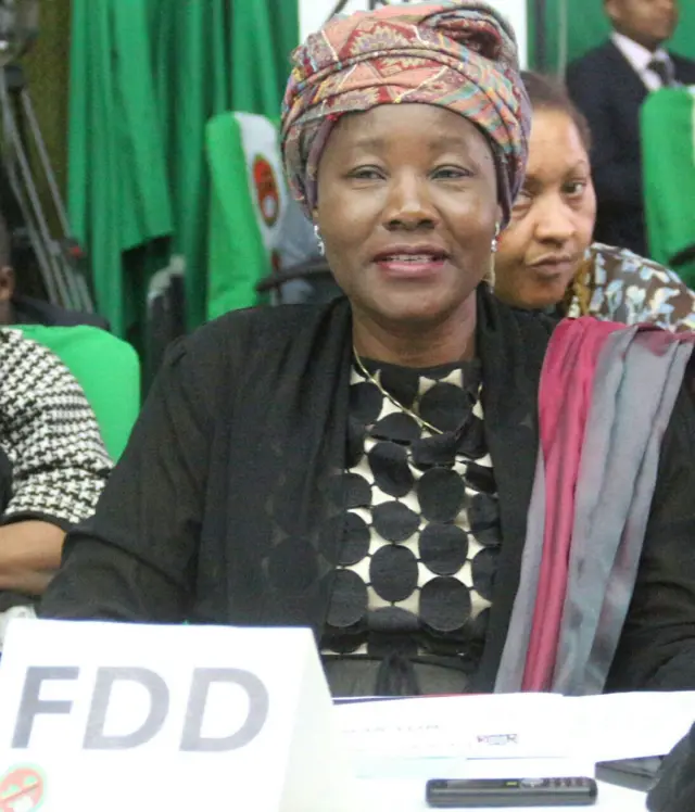 Edith Nawakwi of Forum for Democratic Development