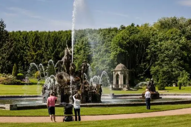 Witley Court fountain