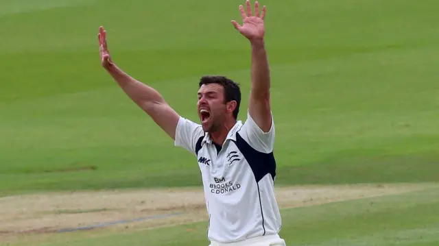 Middlesex captain James Franklin