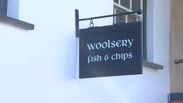 Woolsery fish and chip shop