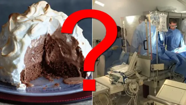 Baked Alaska and a surgery