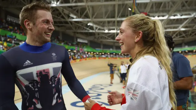 Laura Trott and Jason Kenny