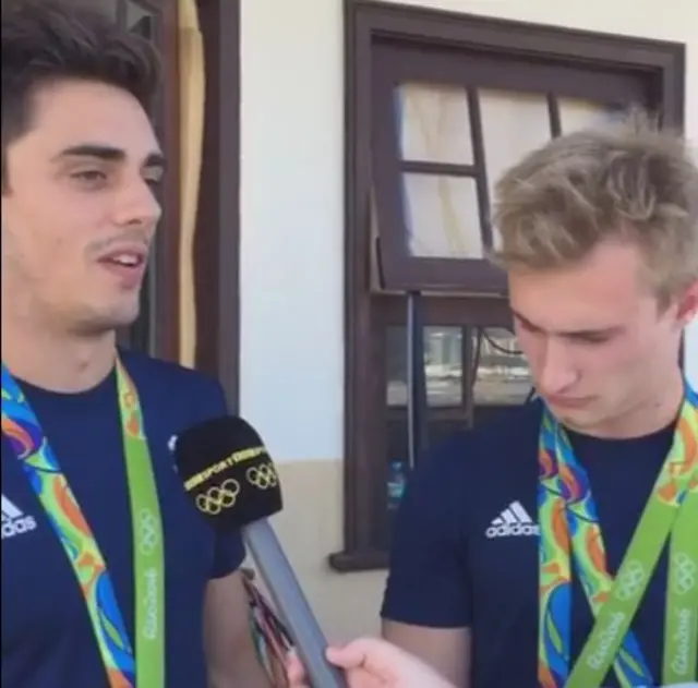 Chris Mears and Jack Laugher